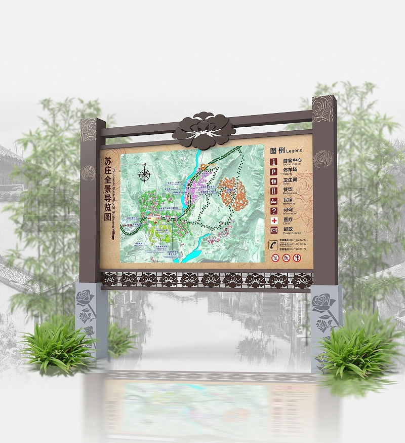 景區(qū)標(biāo)識標(biāo)牌完善系統(tǒng)，全靠這幾點(diǎn)2
